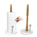1X(Household Suction Cup Can Not Pull Kitchen Paper Towel Holder Vertical P