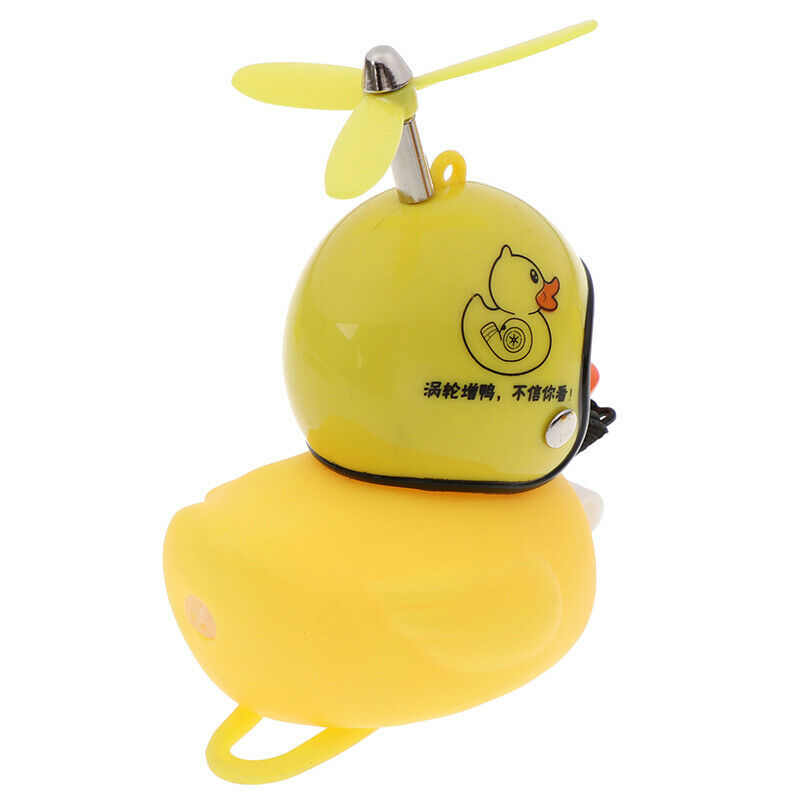 Bicycle Duck Light Bike Horn`Bell Cartoon Helmet With Light Motorcycle Handlebar