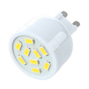 G9 3W SMD 5630 9 LED Warm White Light Lamp Bulb Spotlight Downlight AC 220- C1J7
