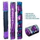 6 Pcs Reversible Sequins Headbands For Girls And Women - Non Slip Mermaid S B6O8