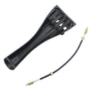 3/4 4/4 Violin Fiddle Tailpiece Hill Style with 1pcs Tailgut Tailcord 4 Fin
