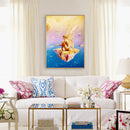 Beauty 5D DIY Full Round Drill Diamond Painting Cross Stitch Gifts (XF057) A