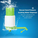 Manual Hand Pressure Drinking Water Dispenser Plastic Water Bottle Pump