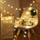 USB Charging LED Snow Flakes Lights Strings Garlands Wedding BIrthday Home Decor