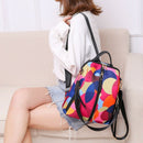 Color Women Backpack Waterproof Oxford Fashion Cute Backpack Pack Cloth Lar