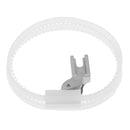 Sewing Machine Tool Presser Foot Double Roller Presser Foot Roller Ring Craft JR
