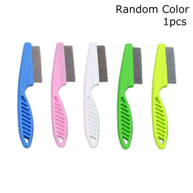 Pet Fur Shedding Pet Dog Cat Hair Brush Kit Fur Grooming Comb New Rake Trim W8G2