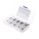 200pcs 304 Stainless Steel Hex Socket Cap Head Screws M3 to M8 Kit Box