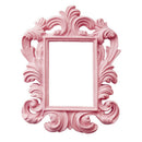 Baroque Frame Pink Photo Picture Photograph Holder Home Decoration Perfect for