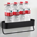 1 pcs Bathroom Shelf Accessory Organizer With Hair Rod 30cm Black Aluminum Alloy