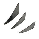 6Pcs Car Front Bumper Lip Splitter Fins Body Spoiler Canards Refit Gloss BlaFT