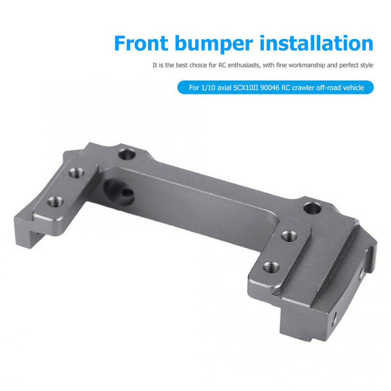 RC Car Bumper Stand Metal Front Bumper Bracket for 1/10 Axial RC Crawler