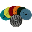 6 Pcs 100 Mm Dry Polishing Pad 4 Inch Sharp Type Diamond Polishing Pads For D7A9