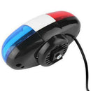 4 Sounds 6 LED Electric Horn Bell Speaker Alarm Siren For Bicycle Cycl DHU