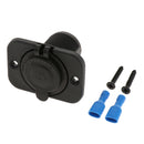 Socket Charger, 12V Power Outlet Cigarette Lighter Socket, Triple Function Panel