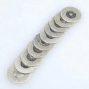 10Pcs Diamond Cutting Disc Saw Blade Grinding Wheel Set Rotary Tool Circular
