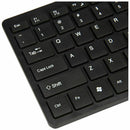 1X(Wire Keyboard Ultra-Thin Quiet Small Size 78 Keys Mini Multimedia Usb Ke