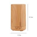 USB Aroma Essential Oil Diffuser Ultrasonic Mist Humidifier (Wooden Color)