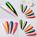 Aurora  Powder Duochrome Mirror Chameleon Multi Chrome Nail Art AU