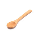 1X Wooden Round Bamboo Spoon Soup Tea Coffee Salt Spoon Kitchen Tools Cutler Kw