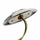 4x Waterproof Amber Yellow 3LED Side Marker Lights for Trailer Truck Bo GYT