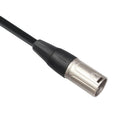 3 Pin XLR Male to Female Audio Cable Speaker Amplifier Line for Microphone Black