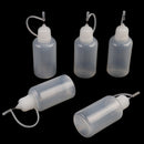 5Pcs 30ml plastic DIY paper quilling glue applicator needle squeeze bottle JR