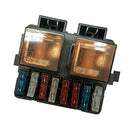 Car Auto Vehicle Boat Truck Audio 12V 2Way Relay Fuse Box Holder 8 Fuse .