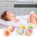 1PCS Organic Bath Bombs Essential Oil Sea Salt Handmade Bath Ball Skin Care AU