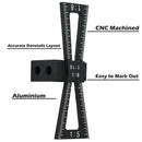 Dovetail Marker,Dovetail Marking Gauge with Scale,Dovetail Jigs Hand Cut Jo I9B8