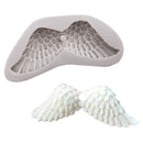 Angel wings Silicone Mold Fondant Mould Cake Decorating Chocolate MoldsP  NT3C