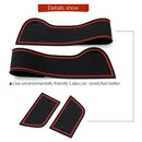 Gate Slot Mat for Kia Rio 4 X-Line Rio 2017-2018 Interior Door Pad/Cup Non- Y9C7