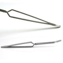 1pc Nail Art Angle Curved Tweezer Rhinestones Picking Tool Makeup Nipper C BCX