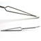 1pc Nail Art Angle Curved Tweezer Rhinestones Picking Tool Makeup Nipper C BCX
