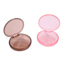 New Round Pill Box 4 Grid Tablet Organiser Medicine Storage Daily DispenserB Hn
