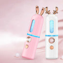 2Pcs Nano Spray Facial Cool Mist Mister Moisturizing Handhold Hydration