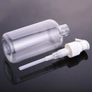 Portable Transparent Empty Spray Bottle Refillable Lotion Container (250ml)