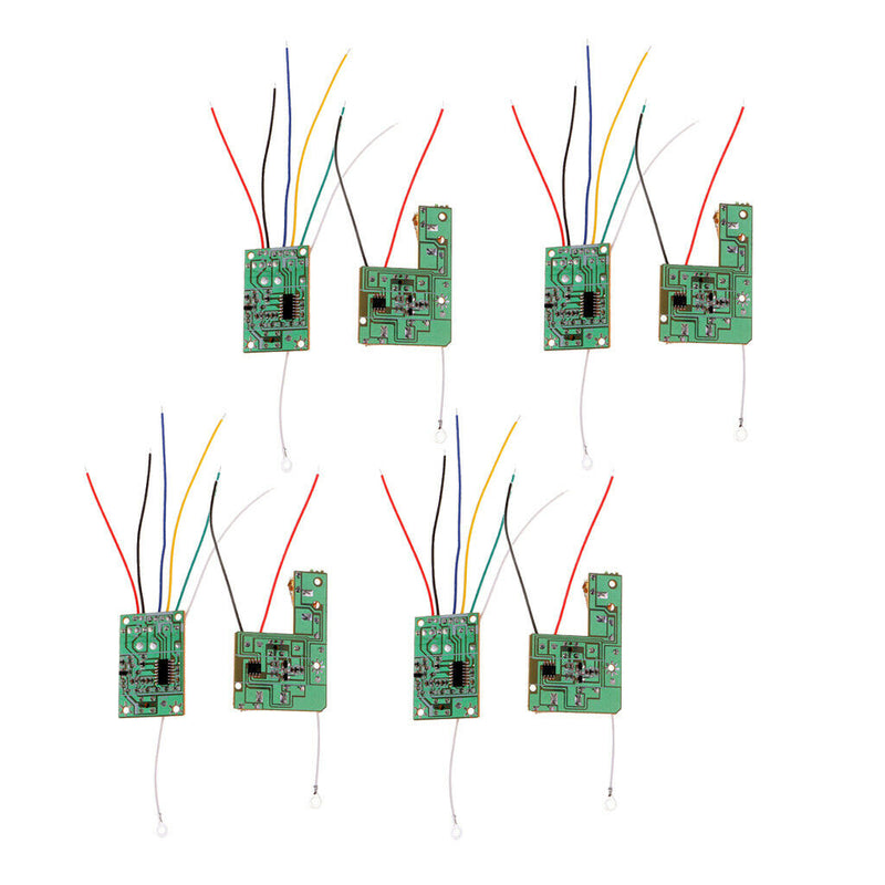 4CH 27MHZ Receiver Transmitter Board with Antenna Module DIY Accessories