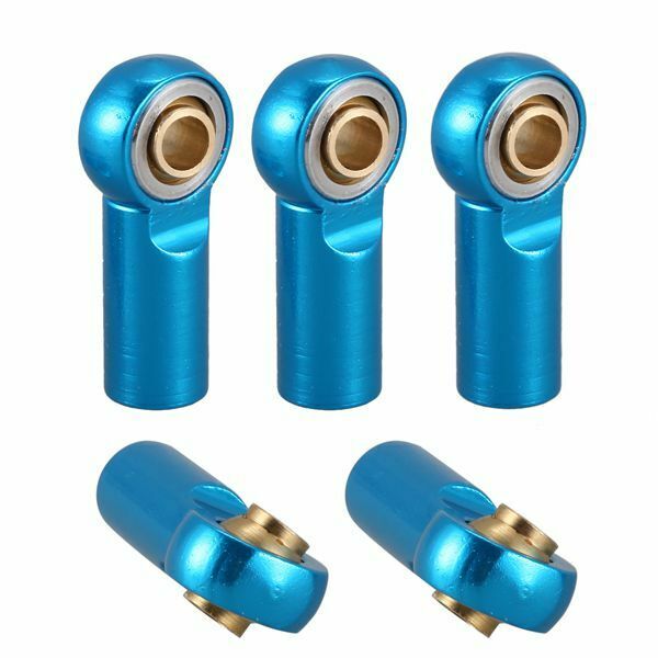 10Pcs Metal M3 Link Tie Rod End Ball Joint for 1/10 RC Car Crawler AXIAL SC S7X4