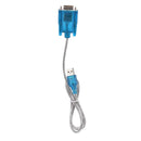 1m USB to RS232 Serial 9Pin DB9 Female Converter Adapter Cable XP Win7 8 ES