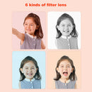 Cute 1080P HD Children Cartoon Digital Camera Educational Video Toys (Blue)