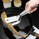 Stainless Steel BBQ Tongs Clip Kitchen Clamp Cooking Baking Utensils Tools