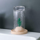 4pcs Sealed Cup Lid Cartoon Dustproof Bowl Cover Glass Mugs Drain Cups Cushion