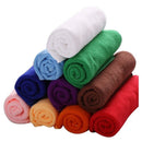 10 Pcs/pack Mixed Color Microfiber Car Cleaning Towel Kitchen Washing Polis