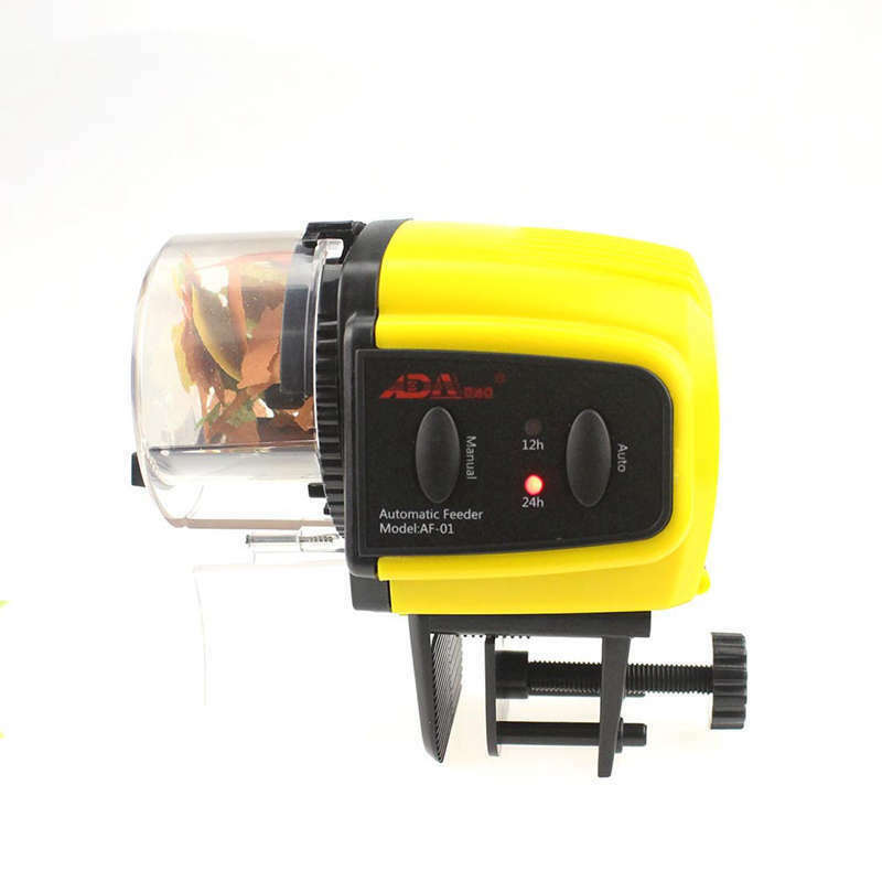 Aquarium Tank Automatic Fish Feeder Digital Lcd Timer Food Feeding Electron