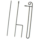 Garden Flag Stand Holder Easy To Install Strong And Sturdy Wrought Iron Pol
