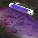 2in1 Handheld Mini UV Led Light Torch Lamp Counterfeit Currency Money Detector