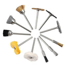 Copper Brush Cloth Wheel Engraving Electric Drill Grinding Accessories Set