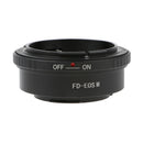 1 Piece  Focus Lens Adapter Ring for Canon FD to EOS M EF-M Mirrorless