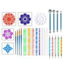 26pcs/Set Mandala Dotting Tools Rock Painting Kits Dot Art Pen Paint StenclyJ Hn